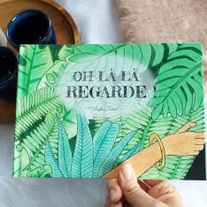 présentation couverture du livre Oh là là regarde illustré par Aline Richard
