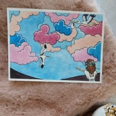 photo d'illustration du livre Oh là là regarde illustré par Aline Richard