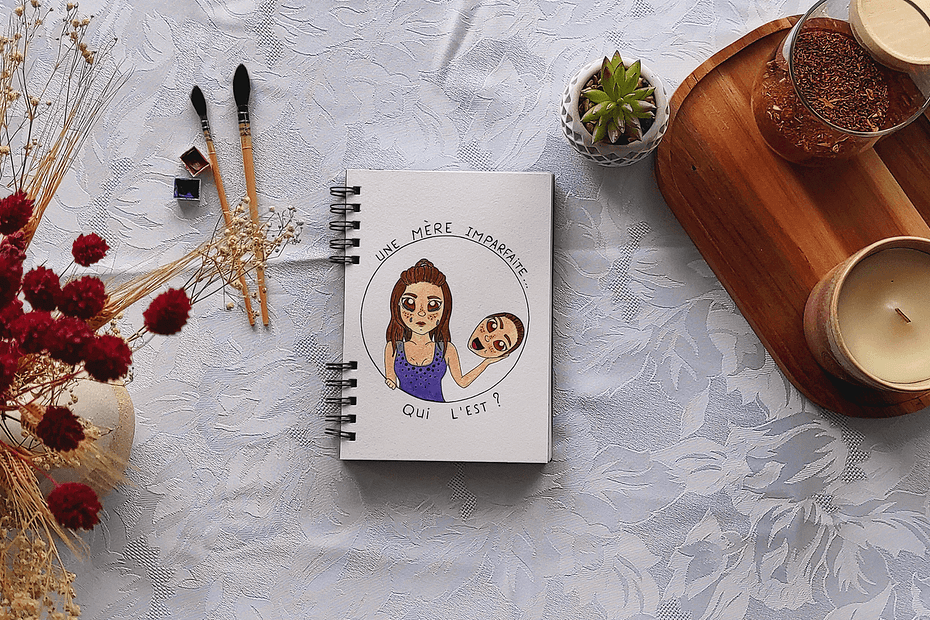 photo présentation une mère imparfaite par Aline Richard - le blog